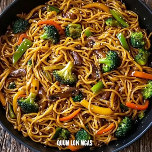 Crispy Homemade Lo Mein
