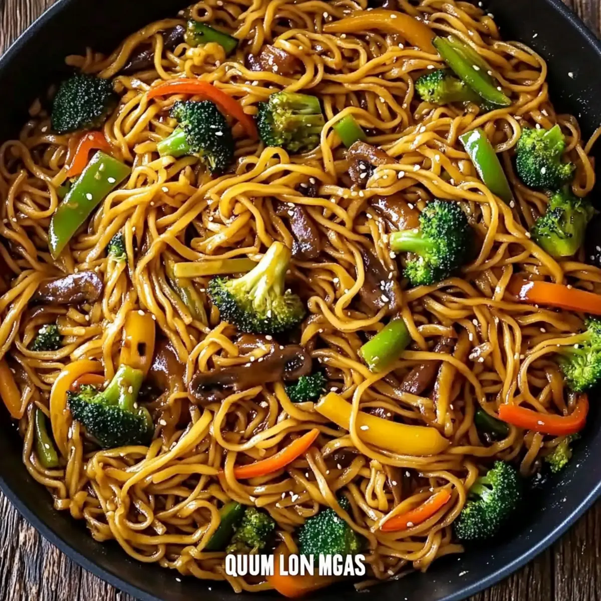 Crispy Homemade Lo Mein