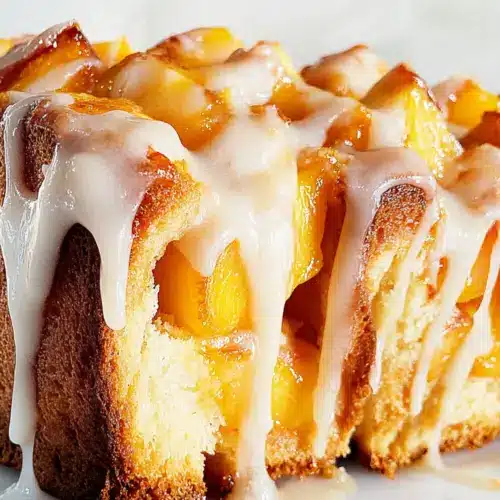 Peach Pull Apart Bread