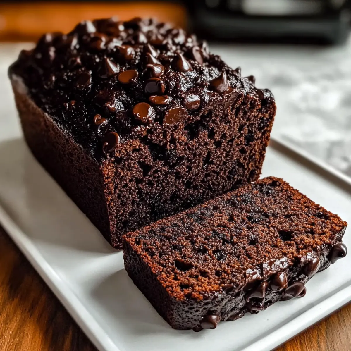 Super Moist Double Chocolate Zucchini Bread