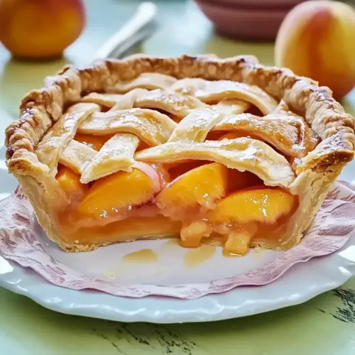 Fresh Peach Pie