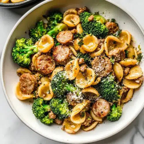 Orecchiette with Sausage and Broccoli