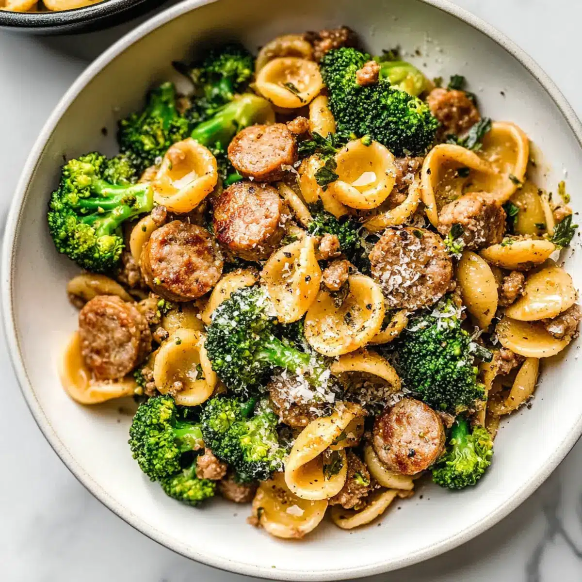 Orecchiette with Sausage and Broccoli