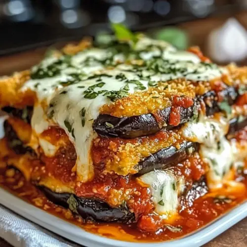 Crispy Eggplant Parmesan Recipe
