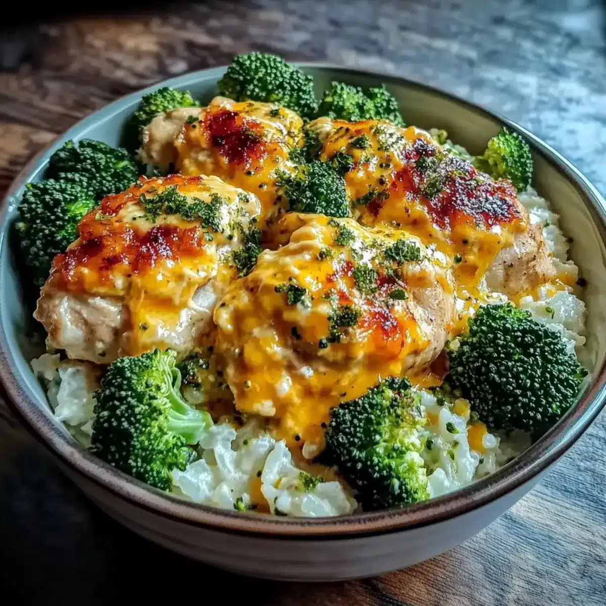 Crockpot Broccoli Cheddar Chicken and Rice