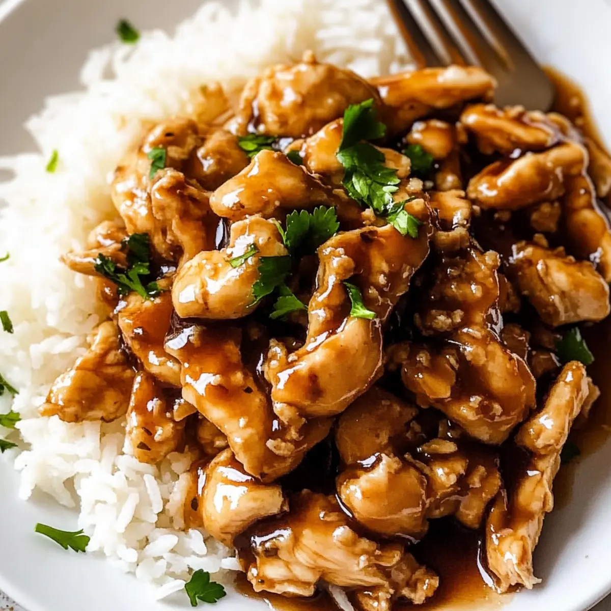 Crockpot Honey Garlic Chicken