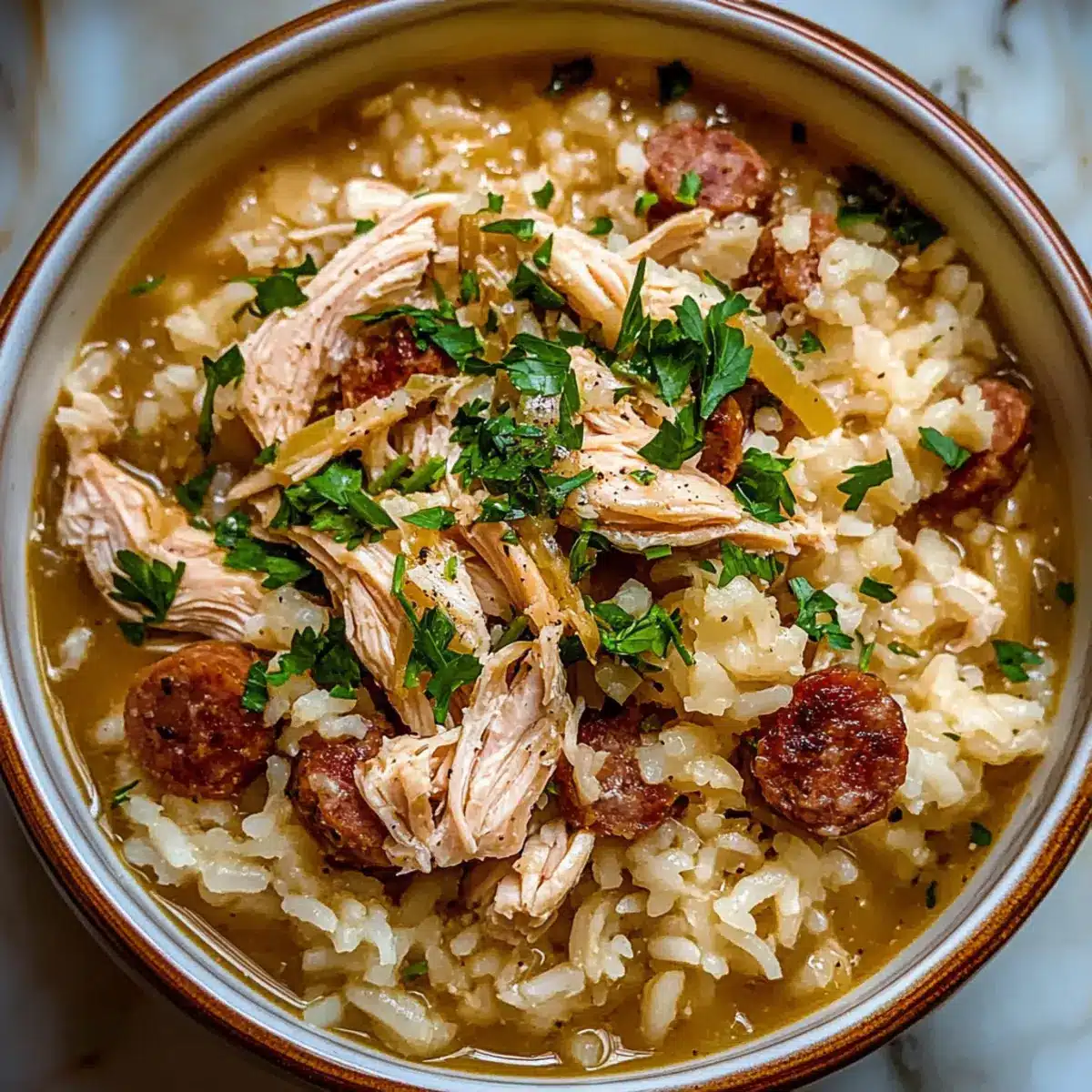 Chicken Bog with Long Grain Rice