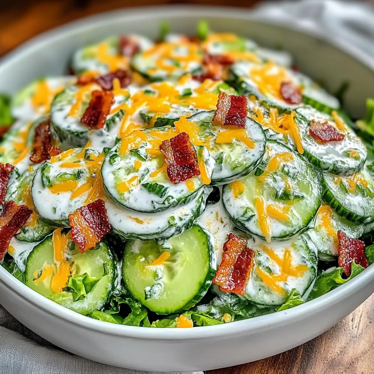 Cucumber Ranch Crack Salad
