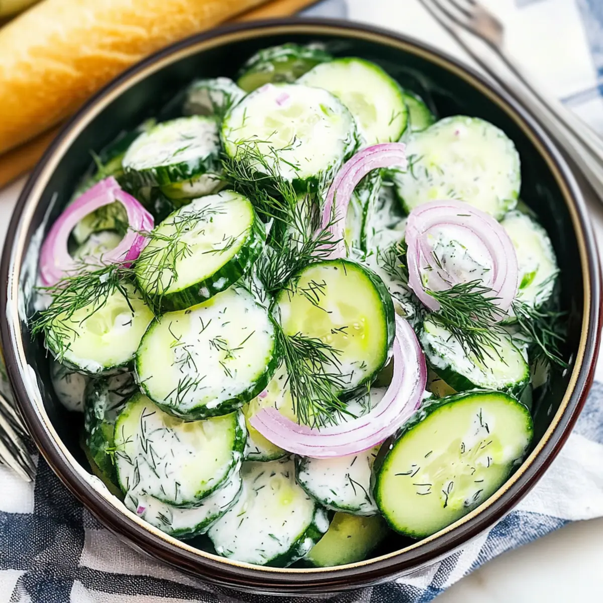 Cucumber Dill Salad