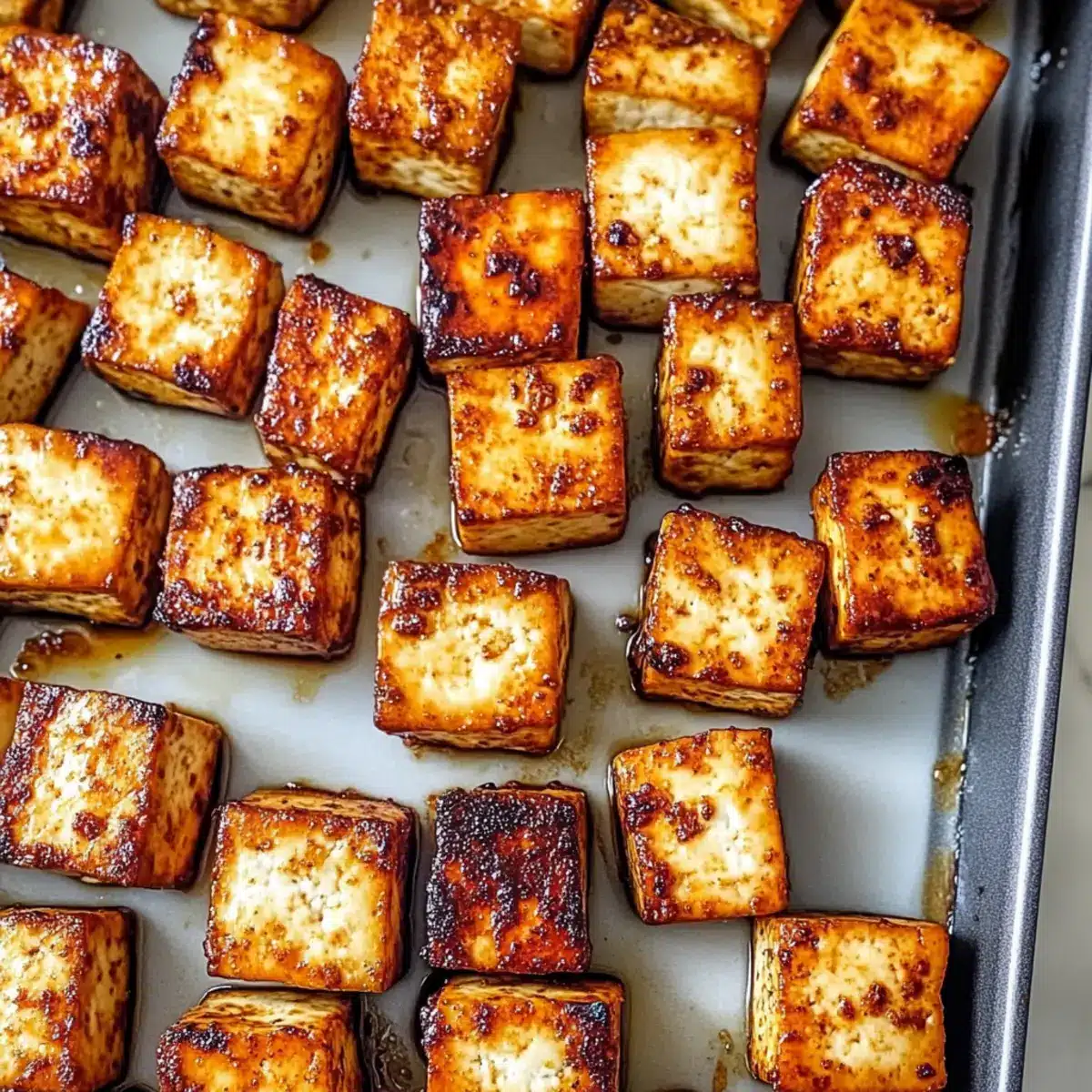 Spicy Roasted Tofu Recipe