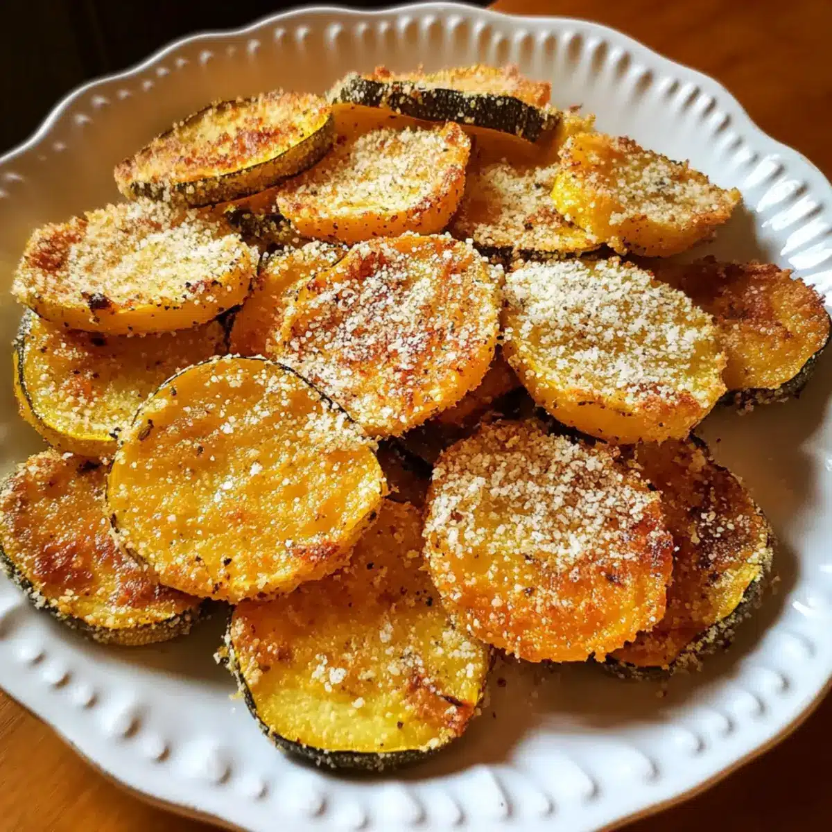 Oven Fried Squash