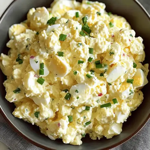 Creamy Cottage Cheese Egg Salad