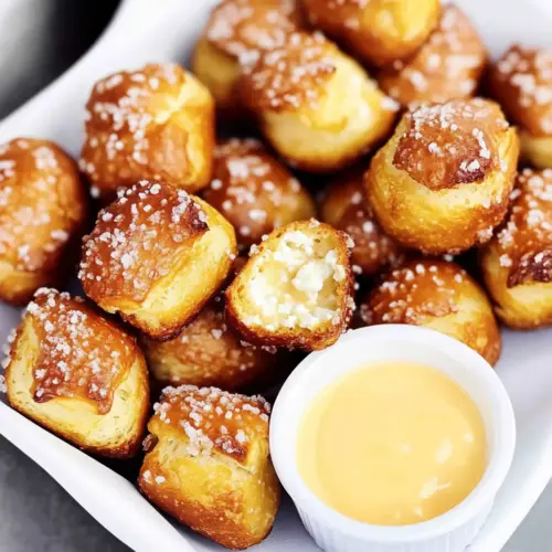 Cottage Cheese Pretzel Bites