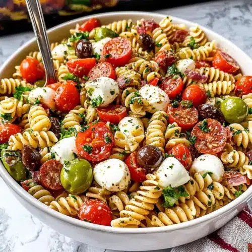 Italian Dressing Pasta Salad