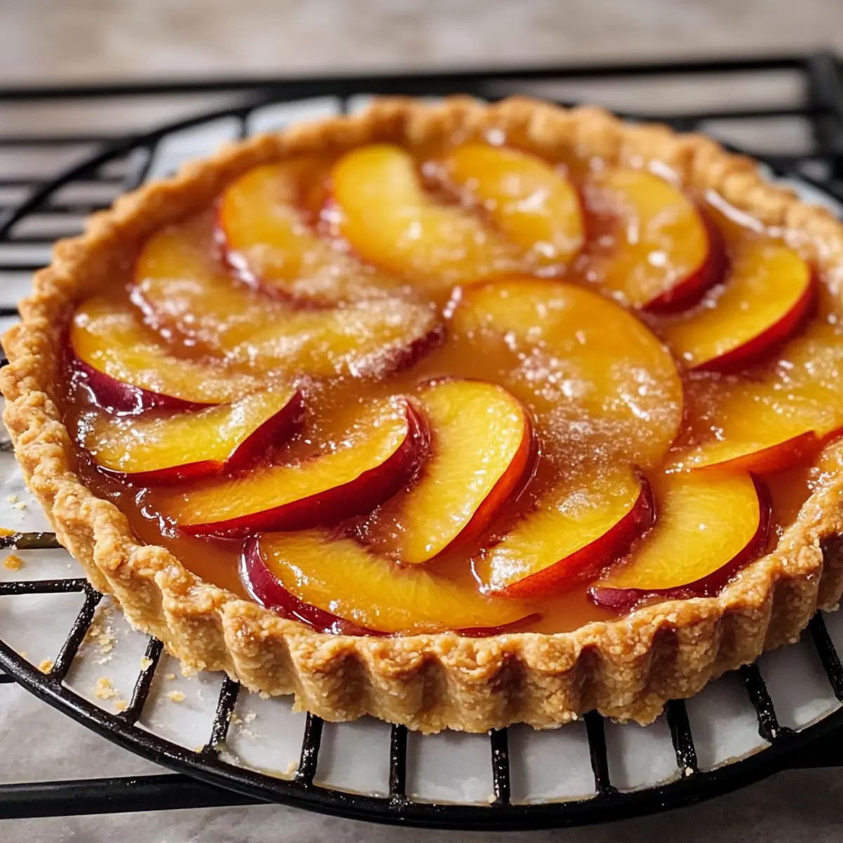 Peach Tart Recipe