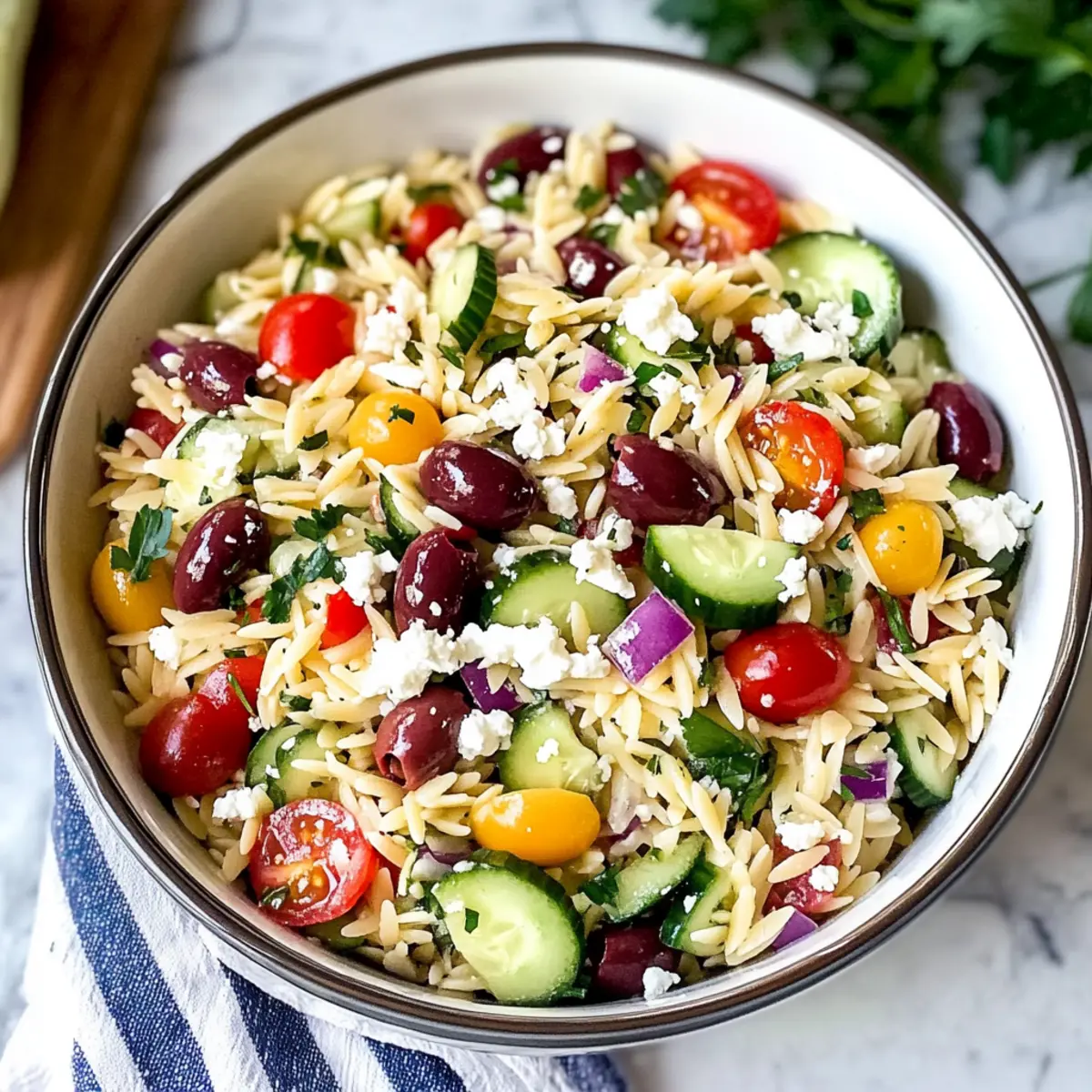 Greek Orzo Salad