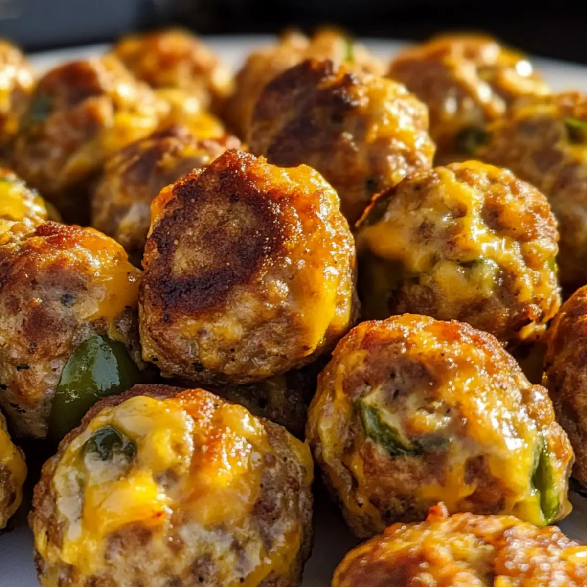 Jalapeño Popper Sausage Balls