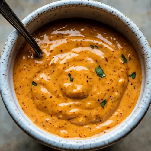 Chipotle Sauce with Garlic and Sour Cream