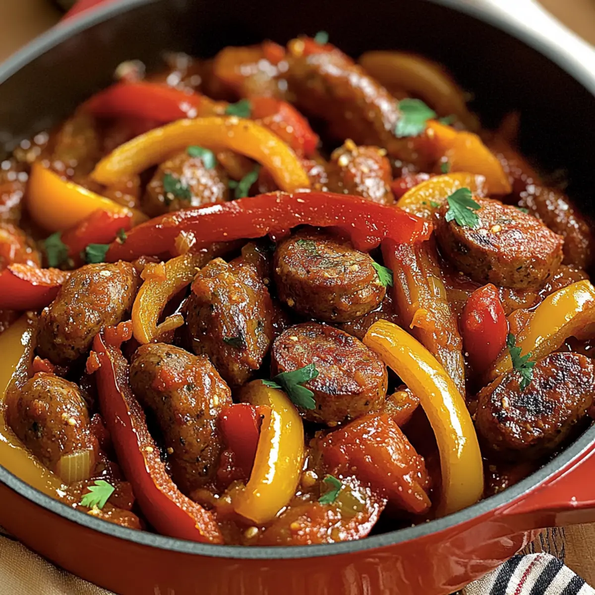 Italian Sausage Peppers and Onions