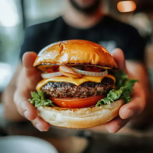 Juicy Gordon Ramsay Burger