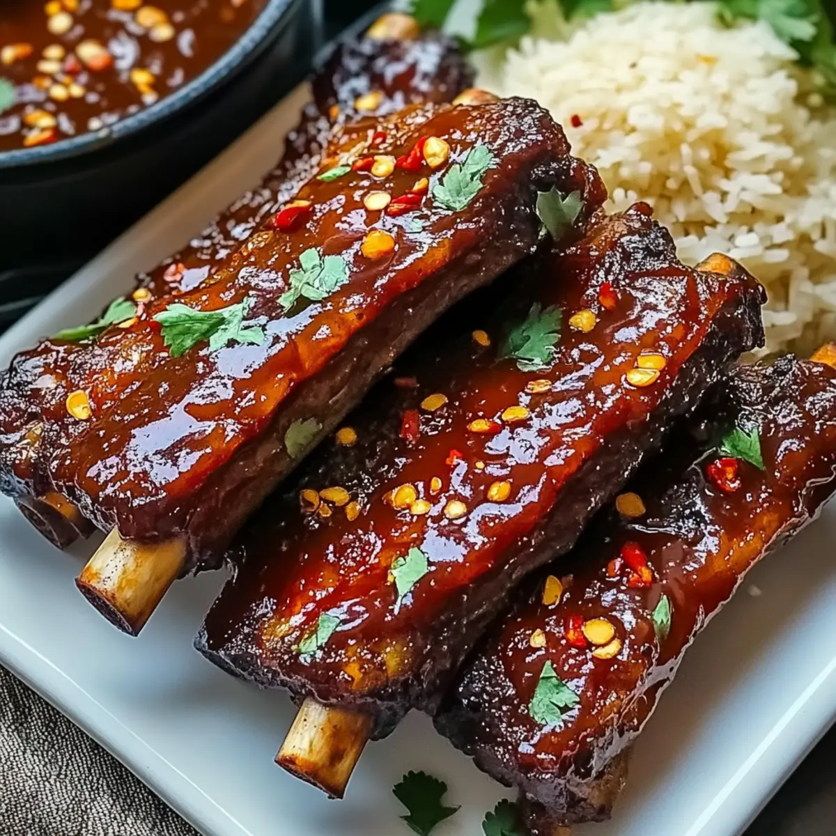 Thai Style Sweet Chili Ribs