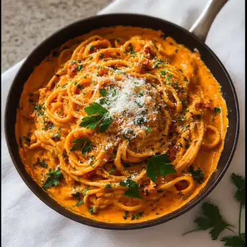 Creamy Roasted Red Pepper Pasta