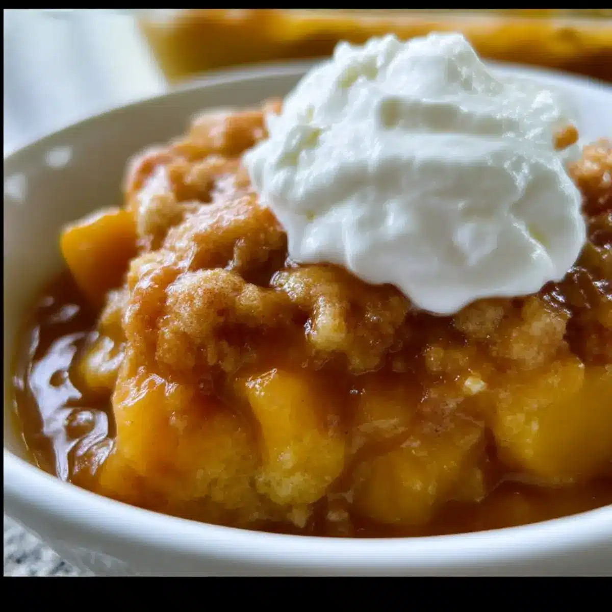 Tennessee Peach Pudding