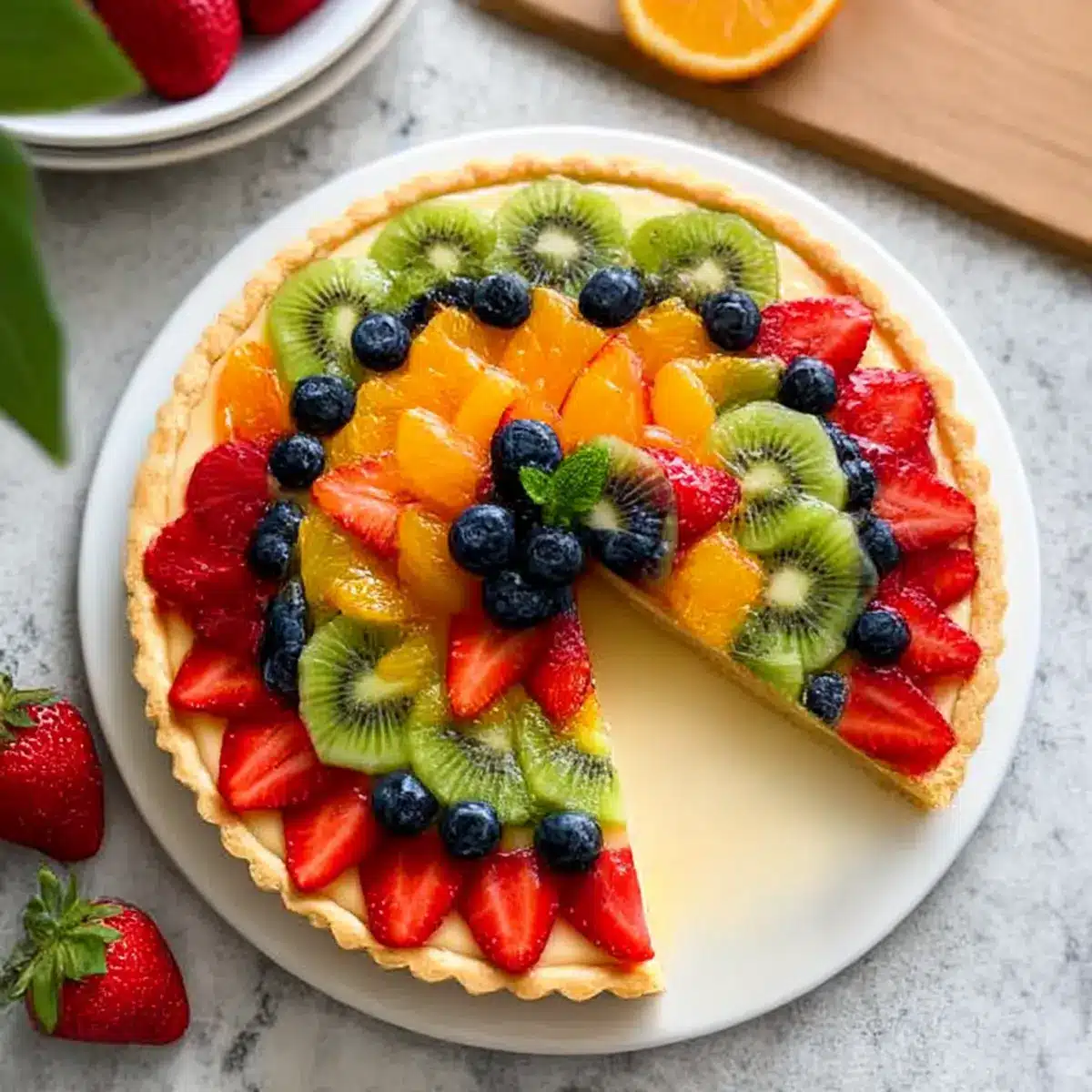 Fresh Fruit Tart Recipe