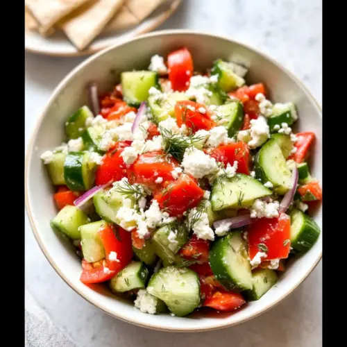 Cucumber Tomato Salad
