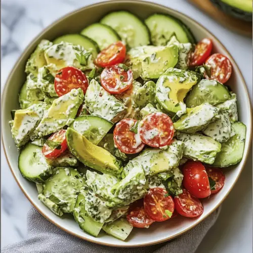 Green Goddess Avocado Salad